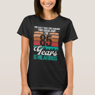 85 jaar oude blik deze Goede Humor 85-jarige verja T-shirt