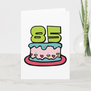 85 jaar oude vogelbeker kaart
