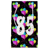 85e Anniversaire Ballons et Petit Sac Cadeau Confe (Devant)