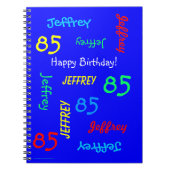 85e Anniversaire du Livre d'Invité Bleu, Répéter l (Devant)