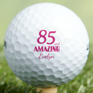 85e verjaardagscadeau voor mama Roze ongelofelijke Golfballen