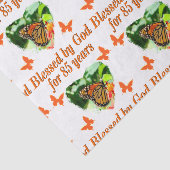 85E VIERDERDAG GEBLESSEERD DOOR GOD BUTTERFLY DESI TISSUEPAPIER (Detail)