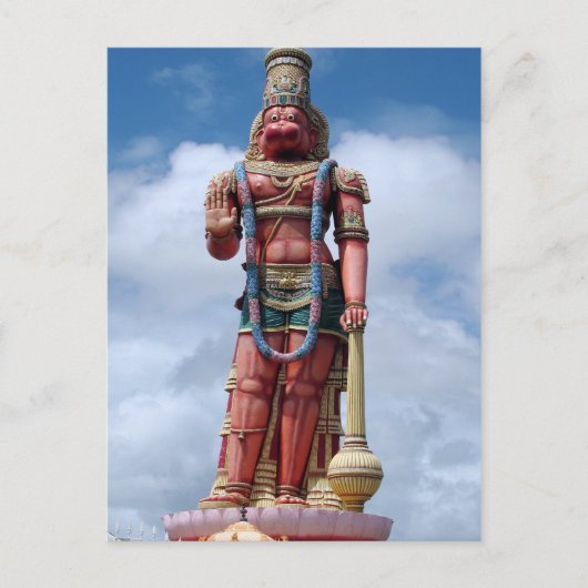 85ft Hanuman Statue, Carapichaima, Trinidad Briefkaart (Voorkant)