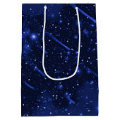 85th Birthday Star Galaxy Medium Cadeauzakje (Achterkant)