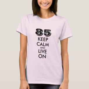 85th T-shirt d'anniversaire pour l'âge