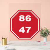 8647 ACRYL BORD (Huwelijk)