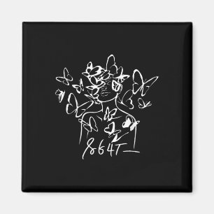 8647 Anti Trump Bloemen Weerstaan 86 47 Impeach Tr Magneet