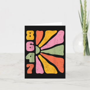 8647 Anti-Trump Funny Boho Bloemen Bloemen Bloeme Kaart