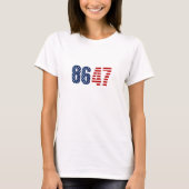 8647 Anti-Trump Protest T-Shirt (Devant)