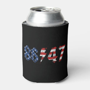 8647 Anti Trump Retro jaren 80 Rock Style Blikjeskoeler