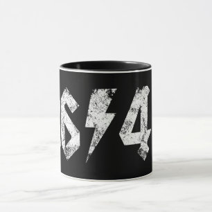 8647 Anti Trump Retro jaren 80 Rock Style Mok