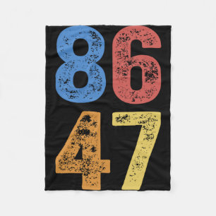 8647 Anti-Trump Subtiel Verzet Protest Fleece Deken