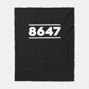 8647 - Antifascisme Design Klassiek Design Fleece Deken