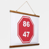 8647 HANGEND WANDKLEED (Gebogen)