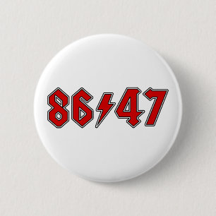 8647 Impeach Trump Ronde Button 5,7 Cm