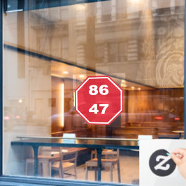8647 RAAMSTICKER