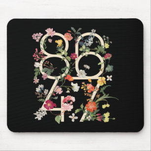 8647 Resist Subtiele Bloemen Foxtrot Delta Tango P Muismat