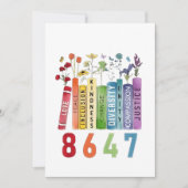 8647 Subtiel Anti Trump Anti MAGA 86 47 Bloemrijk Aankondiging (Voorkant)