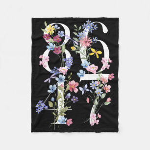 8647 Subtiele Anti Trump 86 47 Bloemen Boho Stijl Fleece Deken