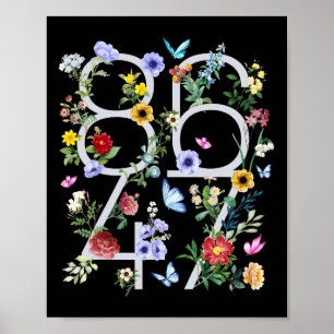8647 Subtiele Anti Trump Bloemrijke Boho Poster