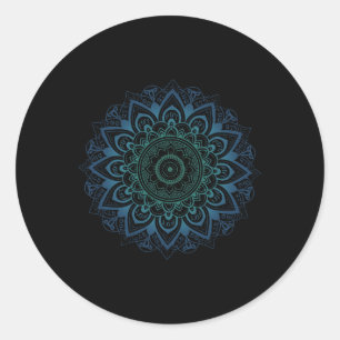 8647 Subtiele Mandala 86 47 Trump verzet zich tege Ronde Sticker