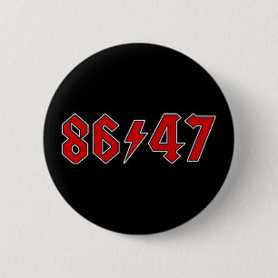8647 zet Trump af Ronde Button 5,7 Cm