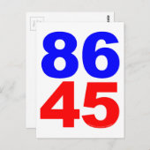 86 45 BRIEFKAART (Voorkant / Achterkant)