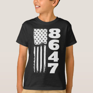 86 47 8647 Subtiele Anti-Trump T-shirt