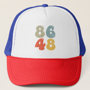 86 47 Anti Trump 8648 Retro verkiezingen 2028 Trucker Pet