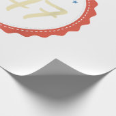 86 47 Anti Trump Grappig Cadeaupapier (Hoek)