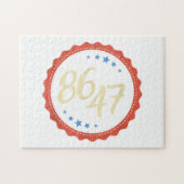 86 47 Anti Trump Grappig Legpuzzel (Horizontaal)