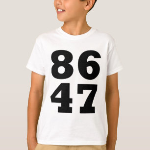 86 47 Anti-trump Subtiele Anti Trump 8647 _1 T-shirt