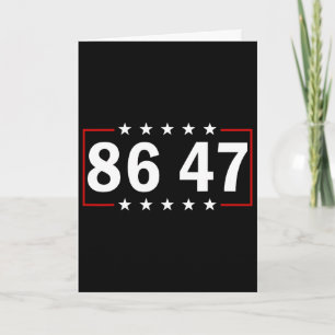 86 47 Anti-trump Subtiele Anti Trump 8647 _3 Kaart