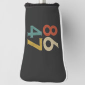 86 47 Dump Trump Cool Retro Anti-Trump Golfheadcover (Draai 90)