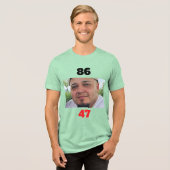 86 47 Tri-Blend Shirt (Voorkant volledig)