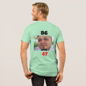 86 47 Tri-Blend Shirt (Voorkant)