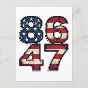 86 47 Trotse Maga Trump President inauguratiedag Briefkaart