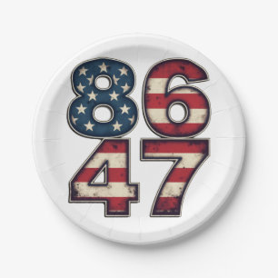 86 47 Trotse Maga Trump President inauguratiedag Papieren Bordje