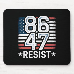86 47 Weersta Anti Trump Verwijder 47 Vintage 8647 Muismat