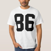 86 Vrijheid van meningsuiting T-shirt (Voorkant)
