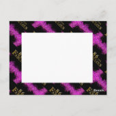 86ste verjaardag  briefkaart (Achterkant)