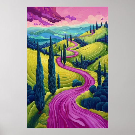 875 Abstract Poster (Voorkant)