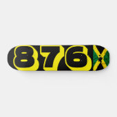 876 JMT 7 3/4" Planche de Skateboard (Horz)