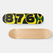 876 JMT 7 3/4" Planche de Skateboard (Horz)