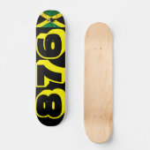 876 JMT 7 3/4" Planche de Skateboard (Recto)