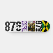 876 JMTJAMAICA 7 3/4" Skateboard Deck (Horz)