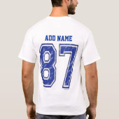 87 Eigen Jersey T-shirt (Achterkant)