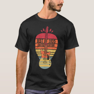 87 jaar oude verjaardag Best of 1935 Guitar T-shirt