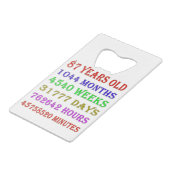 87e anniversaire Jalons (Devant Angle)