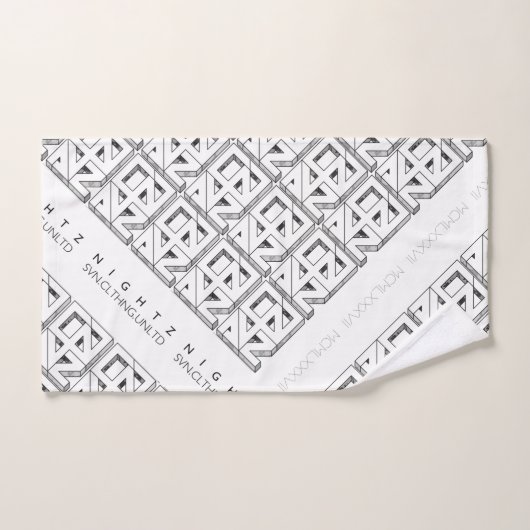 87e et Nightz (Serviette à main)